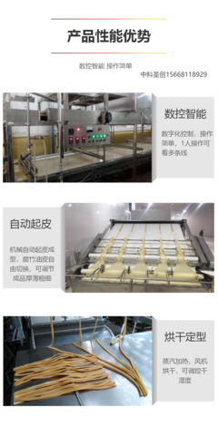 自动做腐竹机器 日产3吨豆制品厂设备 腐竹油皮生产线